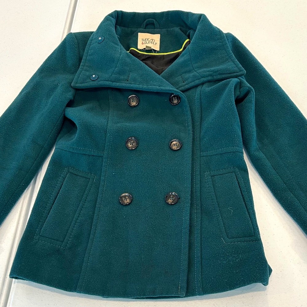 Really warm peacoat by Thread Supply
